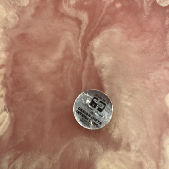 Rare Vintage Pink Incolay Trinket Jewelry Box 1974 Butterfly Flowers - Picture 8 of 8